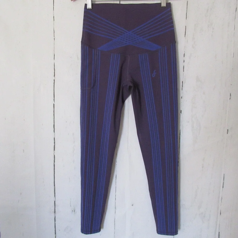 Fanka Leggings L Powerband High Intensity Compression Afterglow Iris Bloom